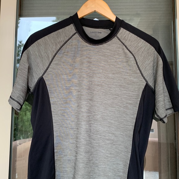 Lands' End Swim Mens Small Lands End Rash Guard Poshmark